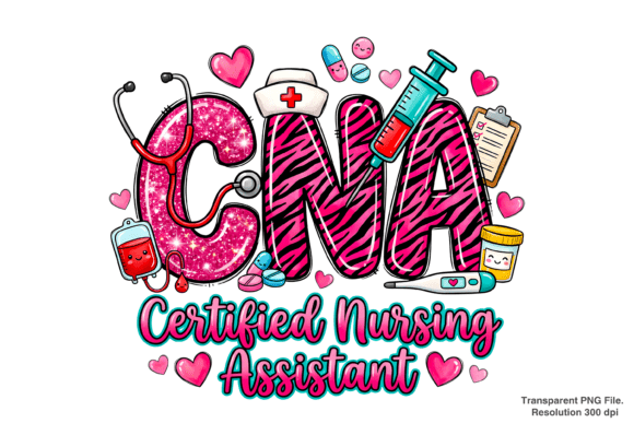Bringing Heart to Healthcare: The Versatility of Valentine's Day CNA PNG Designs