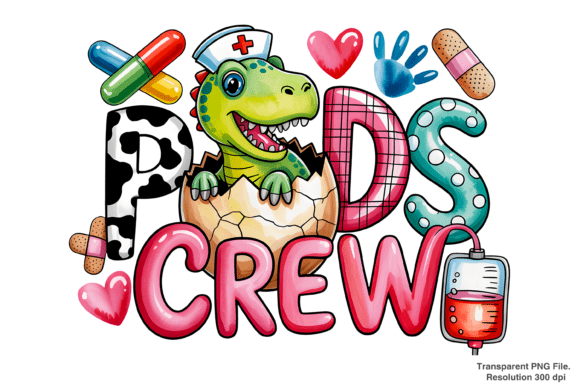 Elevate Designs with PEDS Crew PNG Assets