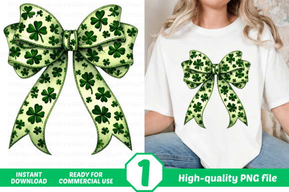 Elevating Your St. Patrick's Day Crafts with Coquette Bow and Clover Designs