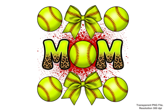 Evaluating the Softball Mom Coquette Bow PNG for Custom Apparel and Crafts