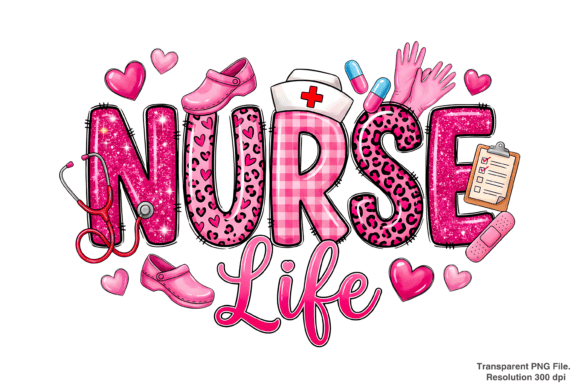Integrating the Valentine s Day Nurse Life PNG into Your Creative and Business Workflows