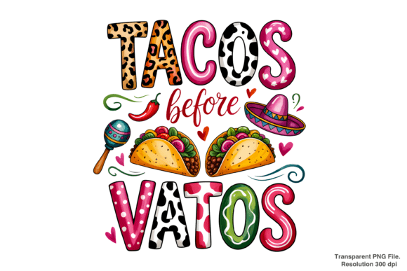 Spicing Up Your Creative Workflow with Tacos PNG and Tacos Before Vatos Designs