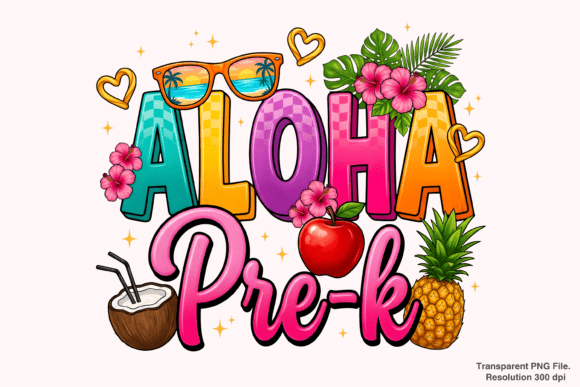 Unlocking Creative Potential with Aloha Pre-k PNG, Summer PNG, and Beach PNG Designs